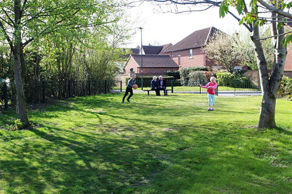 Village Green in Scorton, North Yorkshire